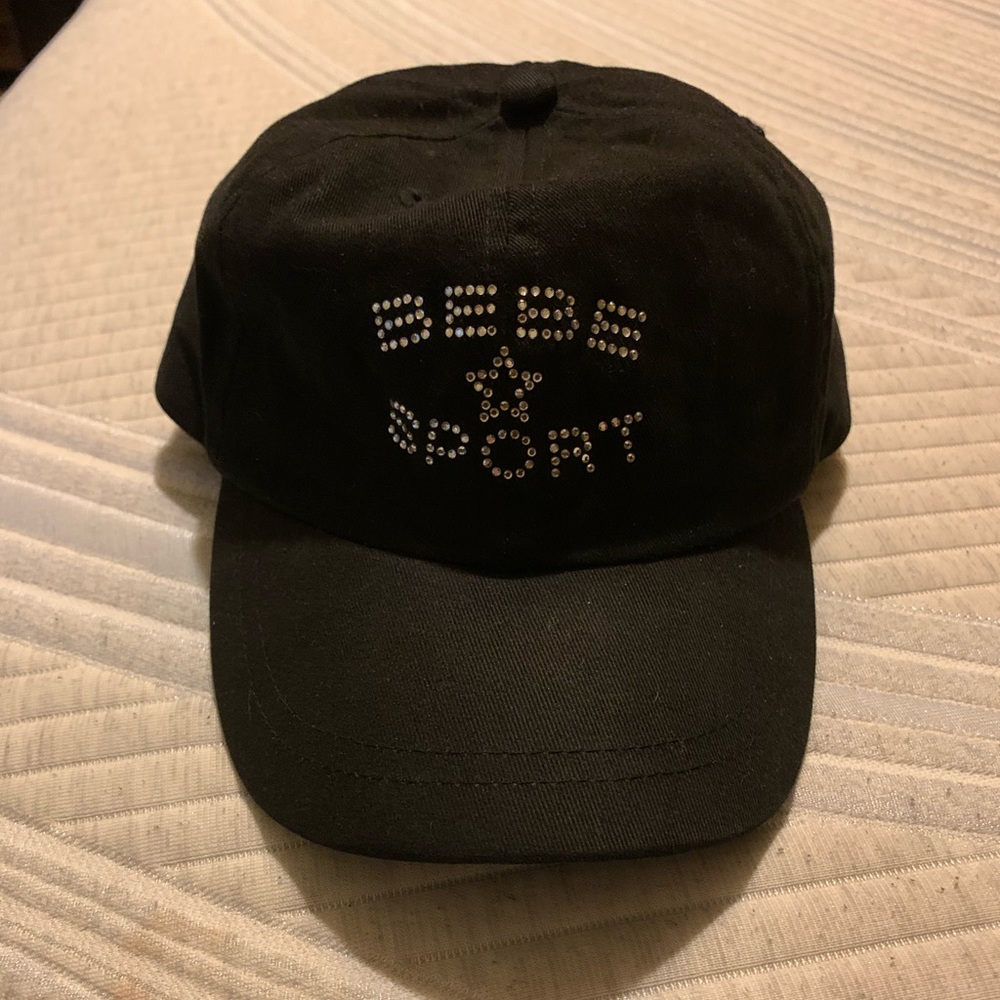 Bebe rhinestone sport cap